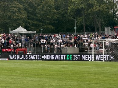 mehrwert Werbebande im Südstadion