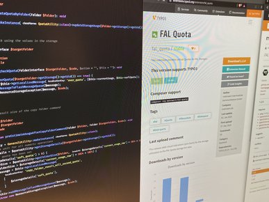 FAL Quota in PhpStorm, Packagist und TER