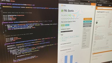 FAL Quota in PhpStorm, Packagist und TER FAL Quota in PhpStorm, Packagist und TER