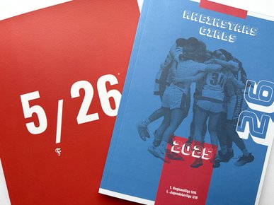 Die Titelseiten der beiden Bildbände