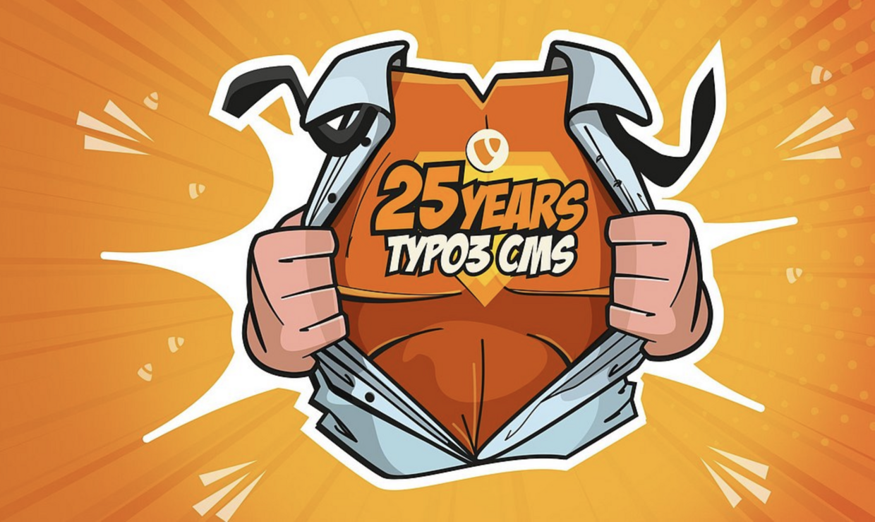 25 Jahre TYPO3 CMS Illustartion