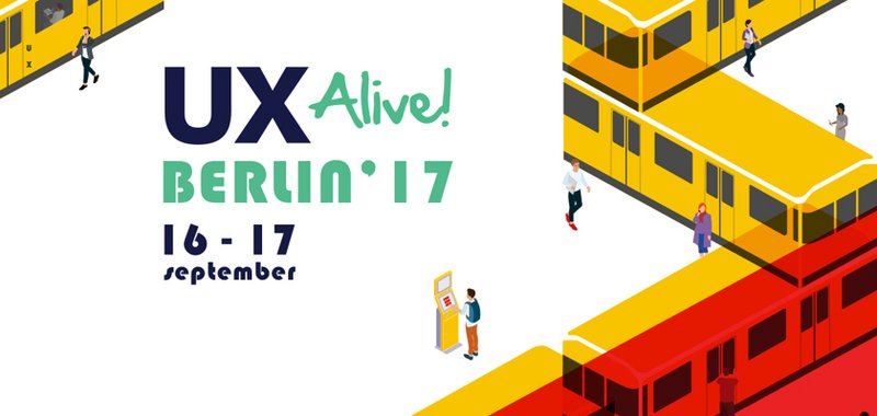 Poster der Veranstaltung UX Alive Berlin 2017